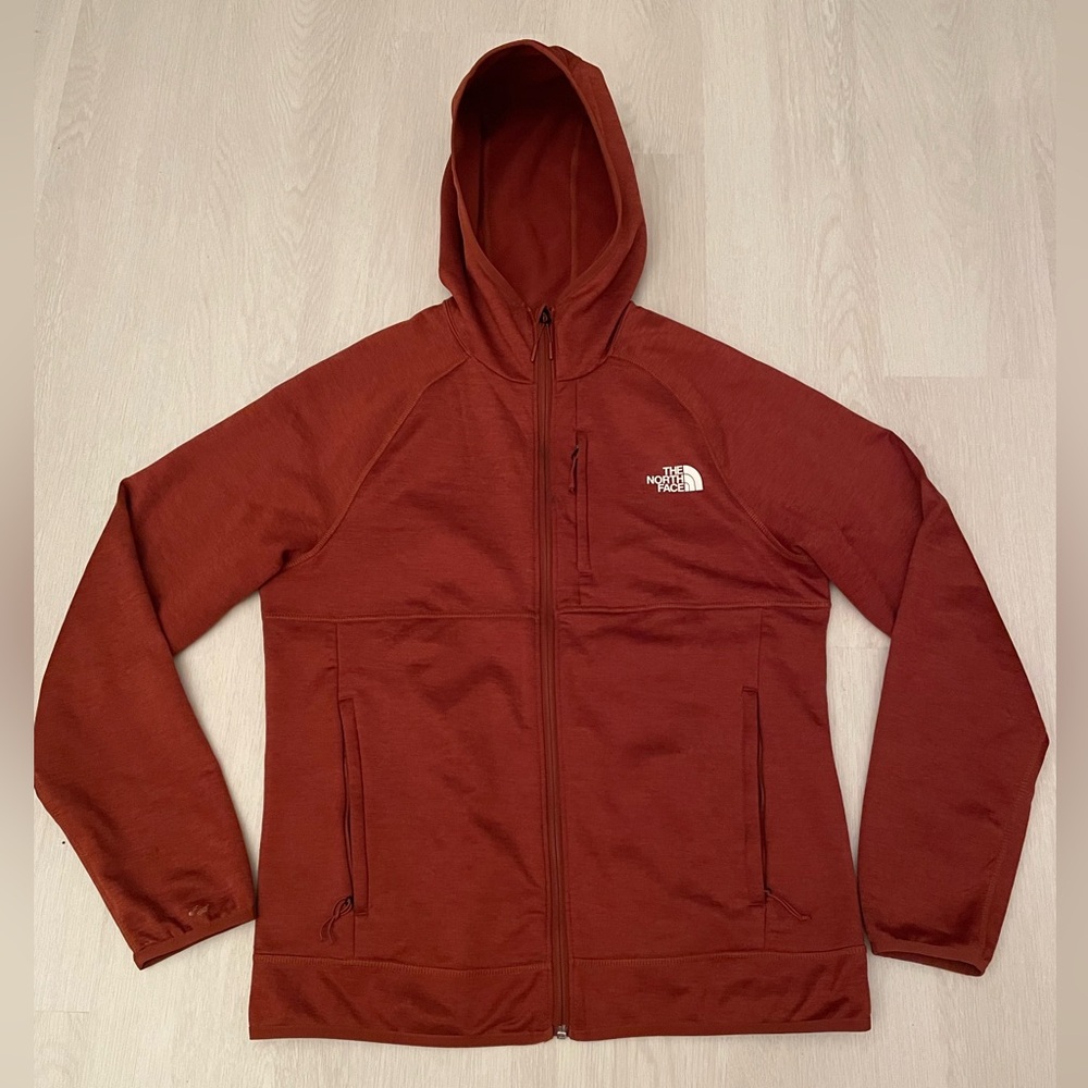The North Face Men's Brick Red or Rust color Performance Jacket